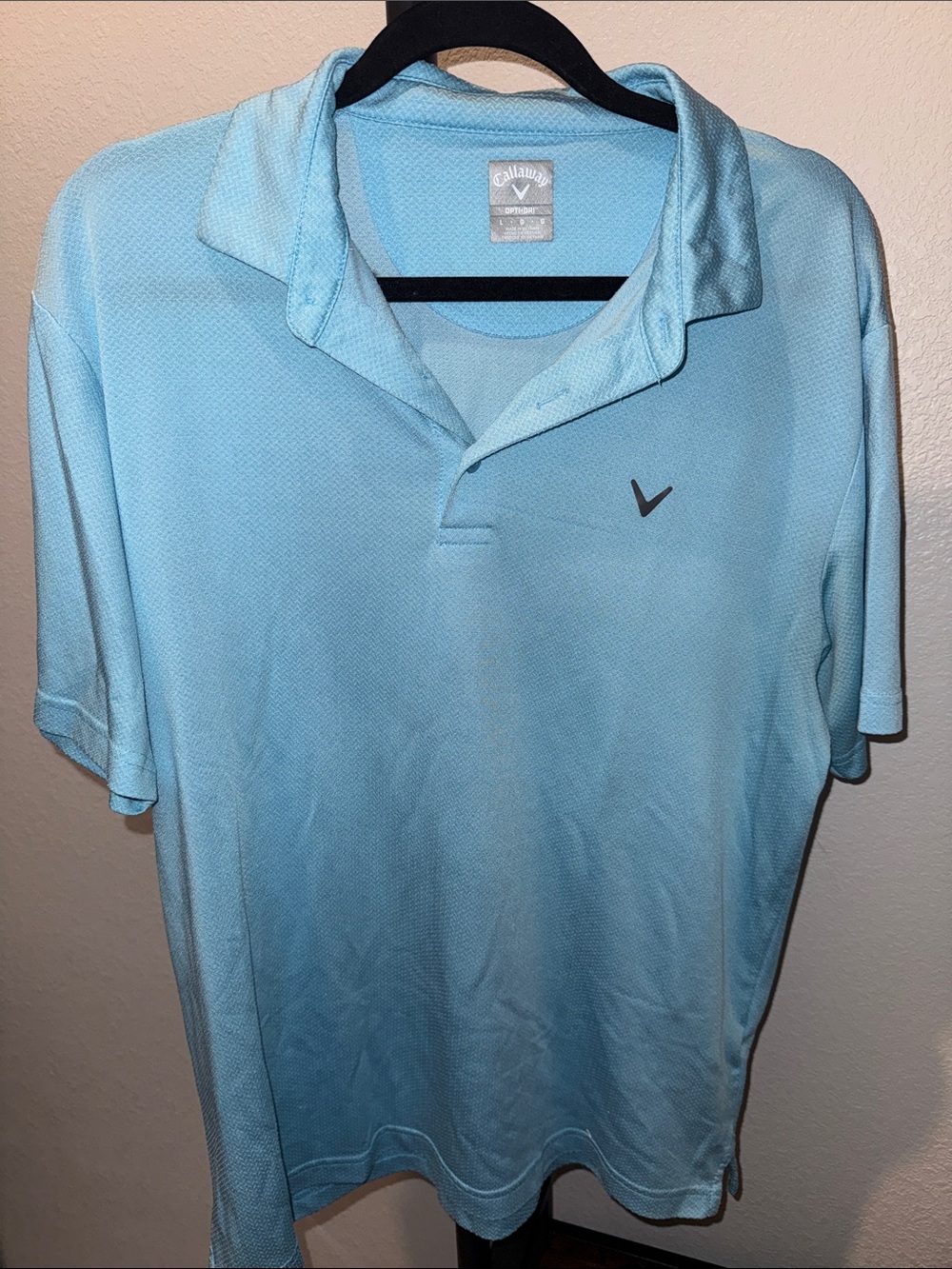 Callaway Light Blue Men's Performance Polo